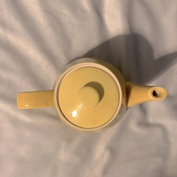 Villeroy and Boch vintage yellow tea pot 4 made in Luxembourg personal coffee - Picture 5 of 15